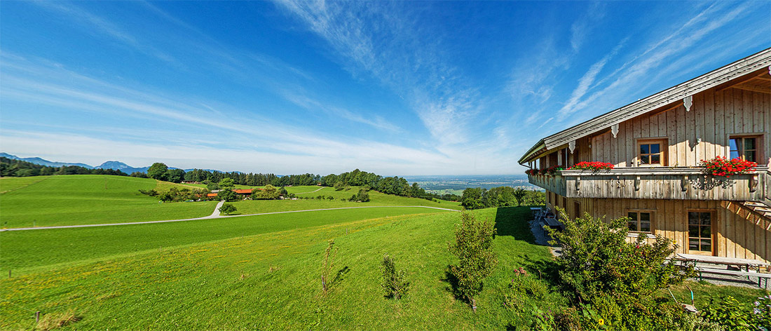 360°-Panoramabilder vom Rieplhof Samerberg, Oberleiten